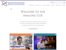 Tablet Screenshot of imagingcoe.org